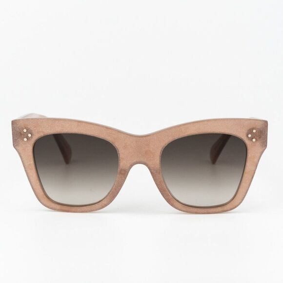NEW Celine CL4004IN 74F CATHERINE Pink Gradient Brown Women Butterfly Sunglasses - Picture 2 of 10